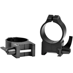 Warne Maxima QD 30mm High Matte Black scope rings