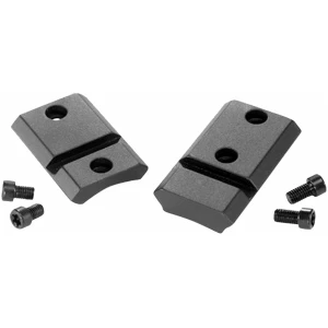 Warne Maxima 2-piece steel scope base for Browning A-Bolt, matte black