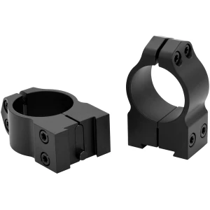 Warne Maxima Tikka 1-inch medium matte black steel fixed scope rings