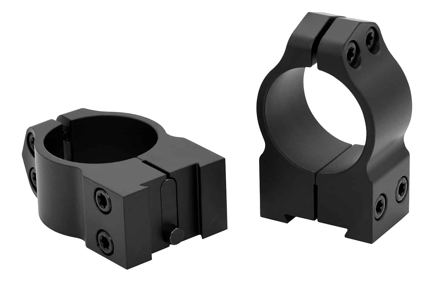 Warne Maxima Tikka 1-inch medium matte black steel fixed scope rings