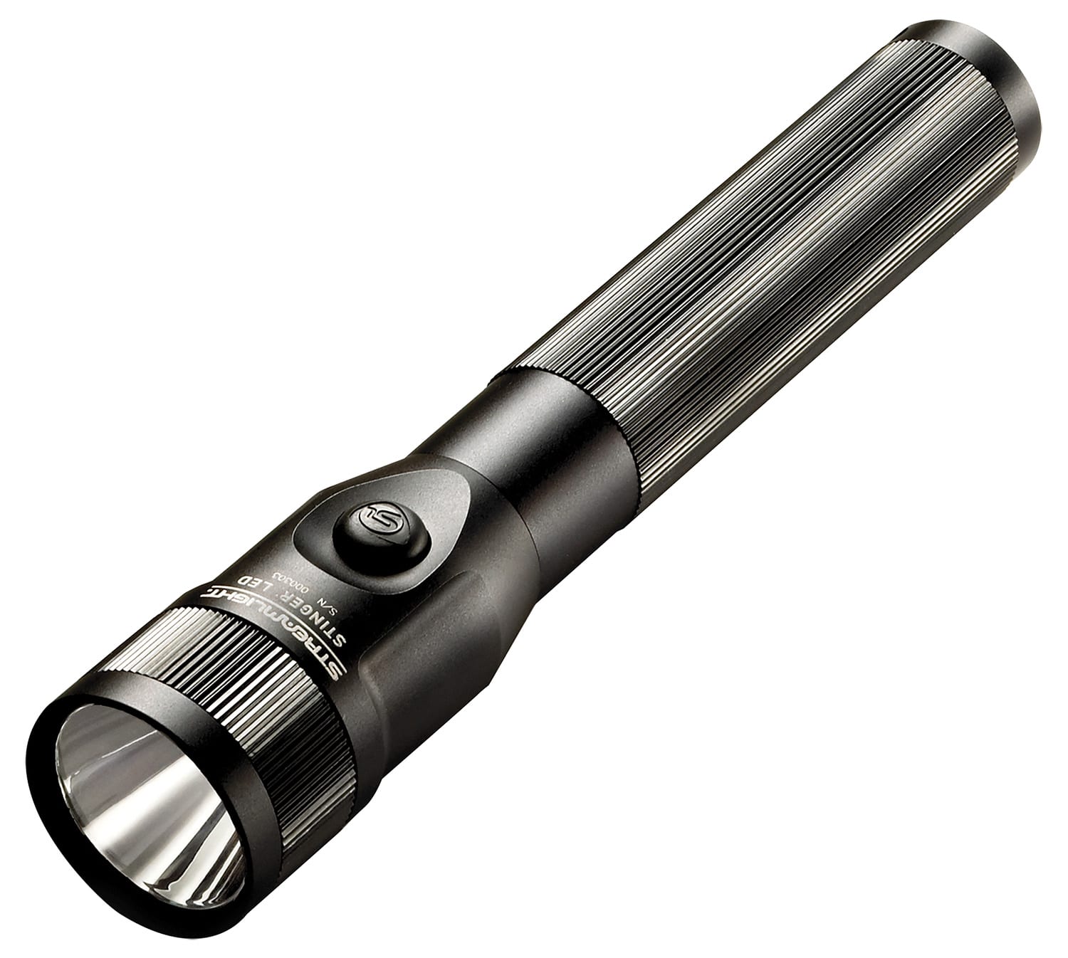 Streamlight Stinger LED rechargeable flashlight, black anodized, 100/200/425 lumens