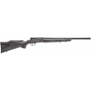 Savage B.Mag .17 WSM 22in heavy fluted barrel gray laminate varmint beavertail rifle right-hand