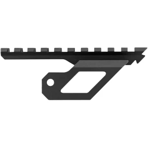 Aim Sports M1402 M-14/M1A side scope mount V2 black anodized 4.50" Picatinny rail