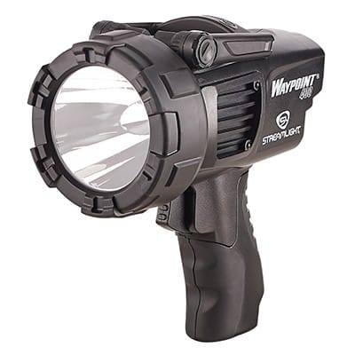 Streamlight WayPoint 400 rechargeable pistol-grip spotlight, black, 1,400 lumens