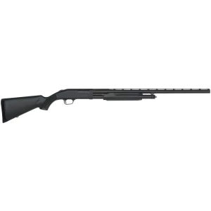 Mossberg 500 All Purpose Field 12ga 28in vent rib synthetic shotgun side view