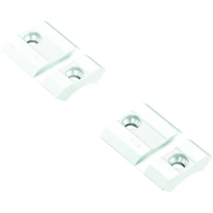 Weaver #418S top mount base silver aluminum for #418 receivers
