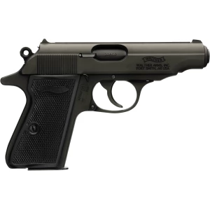 Walther PP .32 ACP pistol black steel frame synthetic grips two 8-round magazines