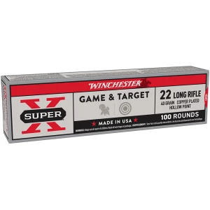 Winchester Super-X .22 LR 40 gr Power-Point 100rd box