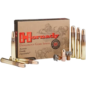 Hornady Dangerous Game .375 H&H Magnum 300 gr DGX Bonded box of 20 rounds