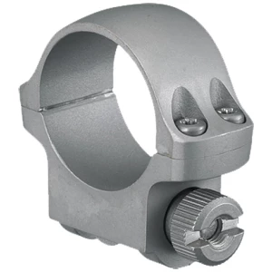 Ruger 1-inch low Hawkeye matte stainless scope ring single