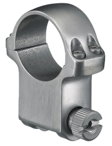 Ruger X-High scope ring Hawkeye matte stainless for 1-inch tube fits 62mm objective extra-high