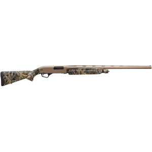Winchester SXP Hybrid Hunter 12ga 28in Realtree Max-7 pump shotgun side view