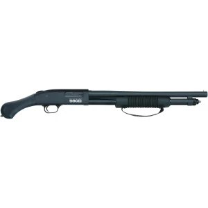 Mossberg 590S Shockwave 12ga pump shotgun 18.5in matte blued barrel with Raptor grip