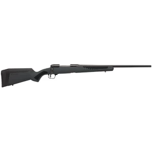 Savage 110 Hunter rifle .223 REM 22-inch matte black button-rifled barrel with gray synthetic AccuStock, right hand