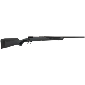 Savage 110 Hunter 25-06 Rem 22-inch bolt-action rifle matte black with gray AccuStock