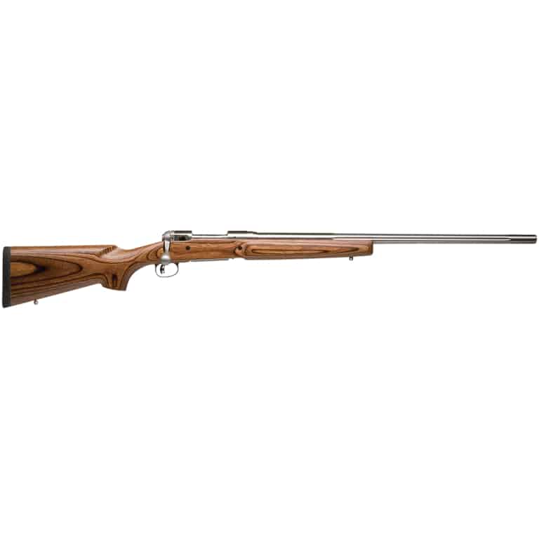 Savage 12 Varminter Low Profile 26 inch fluted stainless barrel with laminate varmint stock right-hand rifle