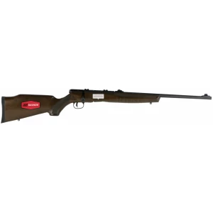 Savage B22 G 22 LR 21 in. hardwood stock bolt-action rifle