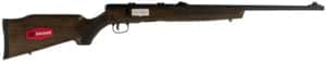 Savage B17 G bolt-action rifle 21 inch barrel walnut-stained hardwood stock AccuTrigger 10-round rotary magazine