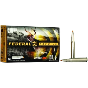 Federal Premium Vital-Shok .270 Win 130 gr Trophy Bonded Tip 20-count box