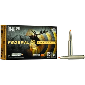 Federal Premium .30-06 Springfield 165 gr Trophy Bonded Tip 20-round box