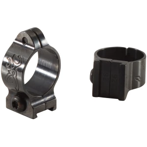 Browning 12345 matte black high scope rings, 1-inch tube