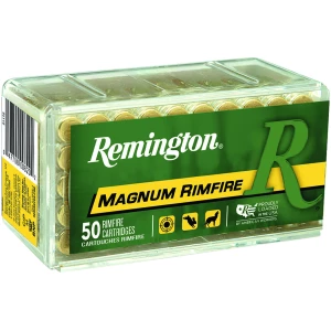 Remington 22 WMR 40 gr Pointed Soft Point 50 rd box