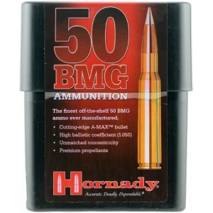 Hornady Match .50 BMG 750 gr A-MAX 10 rd box