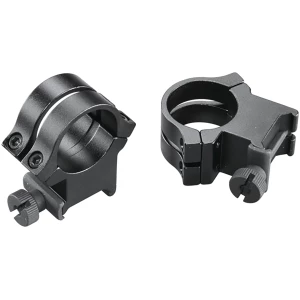 Weaver Quad Lock 1-inch X-High Detachable Scope Rings Matte Black