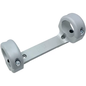DNZ Game Reaper 1-piece scope mount with 1-inch medium rings for Ruger 10/22, silver finish