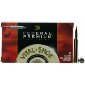 Federal Premium Trophy Bonded Tip .280 Remington 140 gr ammunition box, 20 rounds
