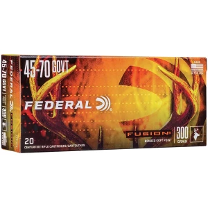 Federal Fusion .45-70 Government 300 gr Fusion Soft Point 20 rd box