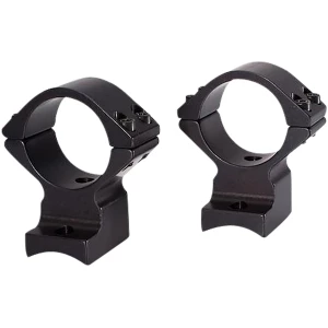 Talley 930702 black anodized scope mount and low rings for 1-inch tube, fits Winchester Model 70