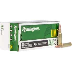 Remington UMC .308 Win 150 gr FMJ ammunition 40-count box