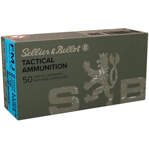 Sellier & Bellot 9mm Luger Subsonic 140 gr FMJ 50-round box