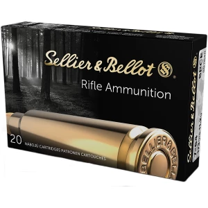 Sellier & Bellot 7x64mm Brenneke 173gr Soft Point Cut Through Edge ammunition box