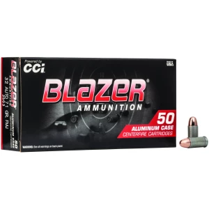 CCI Blazer Aluminum .32 ACP 71 gr ammunition 50-round box