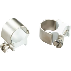 Weaver 49033 detachable top mount scope rings 1-inch high silver