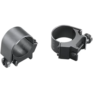 Weaver 30mm low detachable scope rings matte black aluminum two-piece quick detach