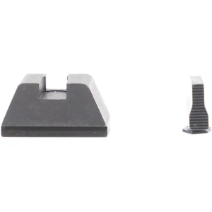 AmeriGlo GL429 Optic Compatible Sight Set for Glock  XL Tall Serrated Front Sight-Black Rear Sight