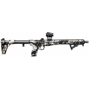 Keltec SUB-2000 Gen 3 10mm Defender Kryptek Obskura Skyfall folding carbine with Vortex Crossfire