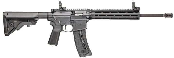 Smith & Wesson M&P15-22 Sport 16.5 B5 22LR semi-automatic rifle side view