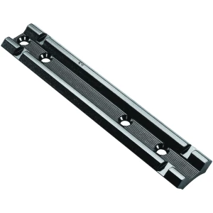 Weaver #93 1-piece top mount scope base, black gloss aluminum