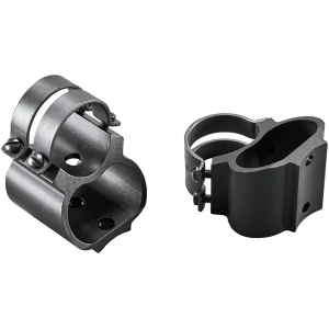 Weaver see-thru scope mounts for Remington 7400/7600, 1-inch tube, black finish