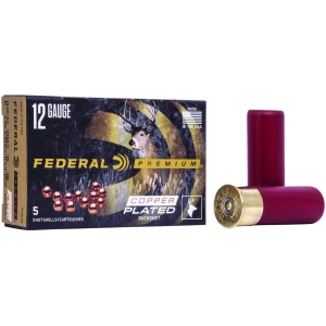 Federal Premium Vital-Shok 12ga 3 inch 4 Buck 41 pellets 5rd box