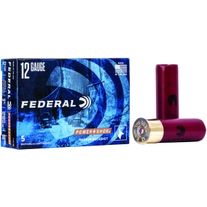 Federal Power-Shok 12ga 3in 00 Buckshot 15 pellets 5rd box