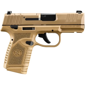 FN Reflex MRD 9mm 3.3 inch Flat Dark Earth micro-compact pistol, optic-ready