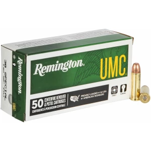 Remington UMC .38 Special 50-round box Full Metal Jacket