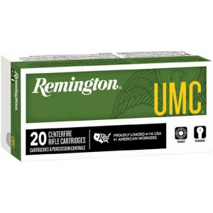 Remington UMC .303 British 174 gr FMJ 20rd box rifle ammunition