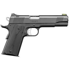 Kimber Custom II GFO 10mm 5-inch pistol matte black with green fiber optic front sight