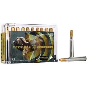 Federal Premium Cape-Shok .375 H&H Magnum 300 gr ammunition box, 20 rounds